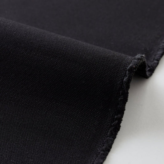 Kokka: Sailcloth Canvas in Black