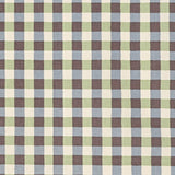 Linnea Basic Cotton Oxford: Gingham in Blue/Green
