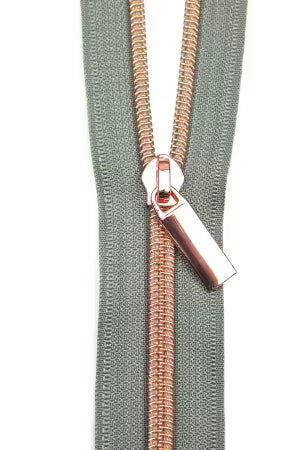 Sallie Tomato Zipper by the Yard - Multiple Colors
