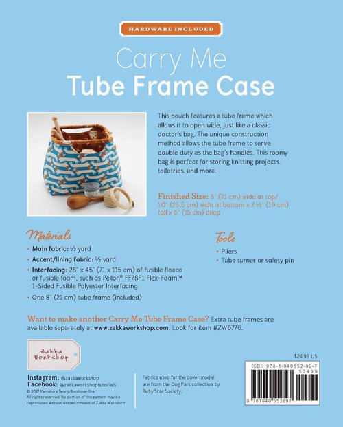 Zakka Workshop - Carry Me Tube Frame Case