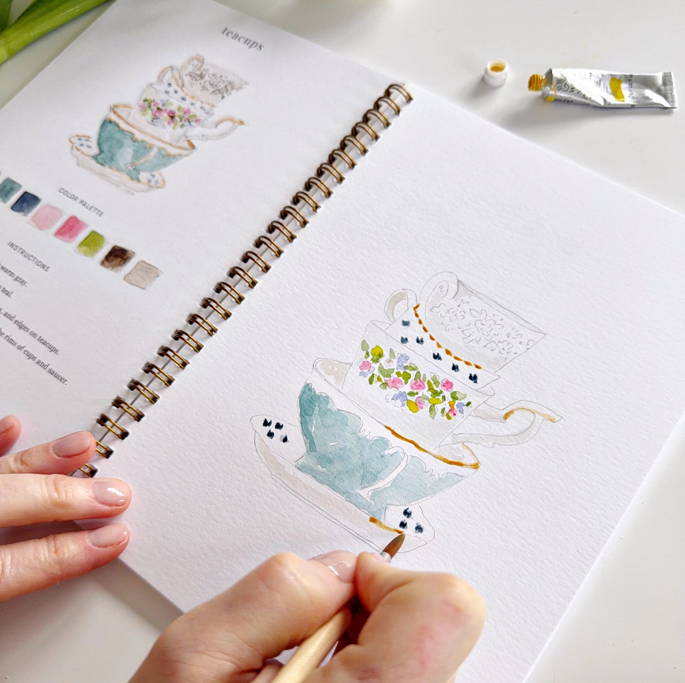 Emily Lex Studio - Spring Watercolor Workbook