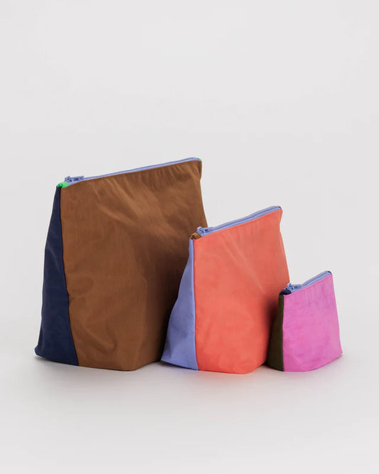 Baggu: Go Pouch Set - Multiple Colors