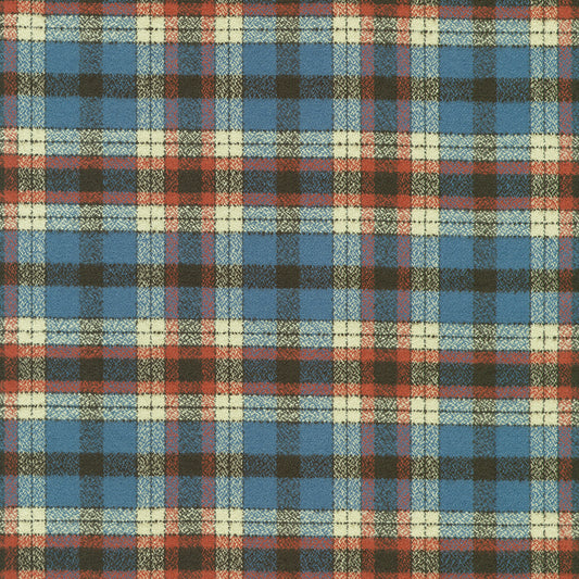 Mammoth Flannel: Americana Blue Plaid