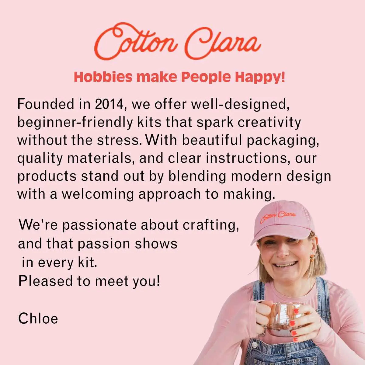 Cotton Clara Craft Kits and Supplies: Cross Stitch Animal Kits
