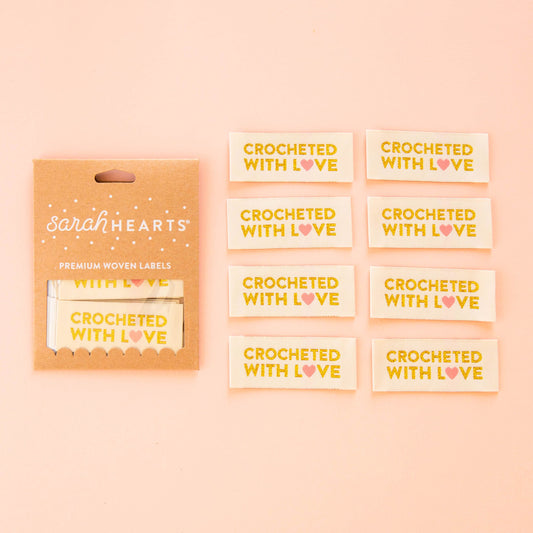 Sarah Hearts Labels: Crocheted with Love