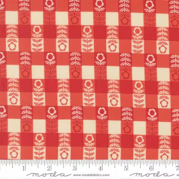 The Henhouse: Flower Plaid in Barn