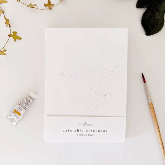 Emily Lex Studio - Paintable Notecards in Multiple Designs