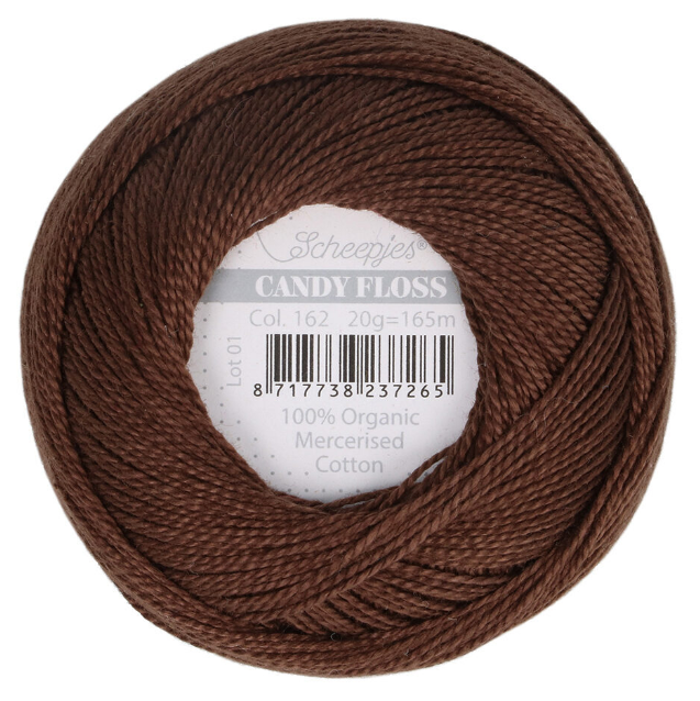 Candy Floss: Organic Mercerized Cotton (Multiple Colors)