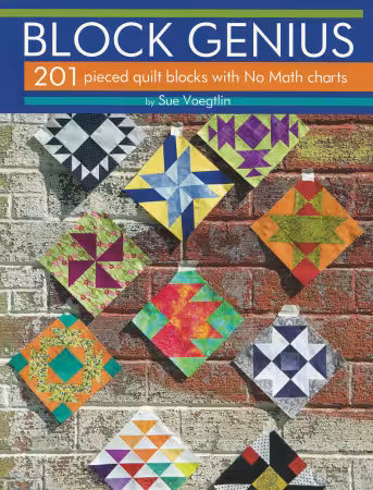 Block Genius: 201 Pieced Quilt Blocks with No Math Charts
