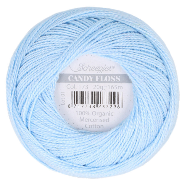 Candy Floss: Organic Mercerized Cotton (Multiple Colors)