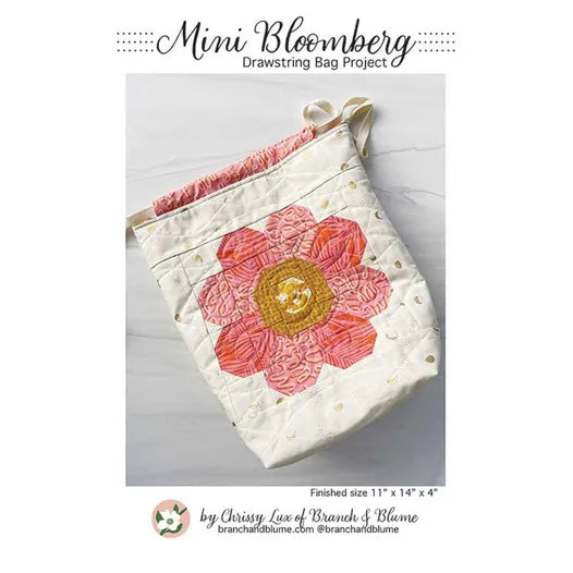 Sew Lux: Mini Bloomberg Drawstring Bag Pattern