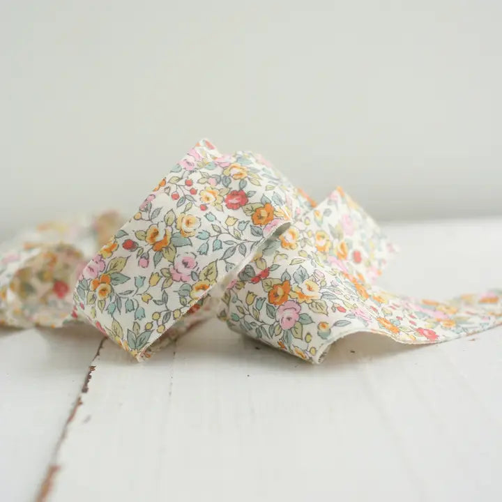 Bouquet Summer Quilt Binding By the Yard