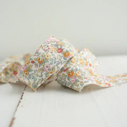 Bouquet Summer Quilt Binding By the Yard