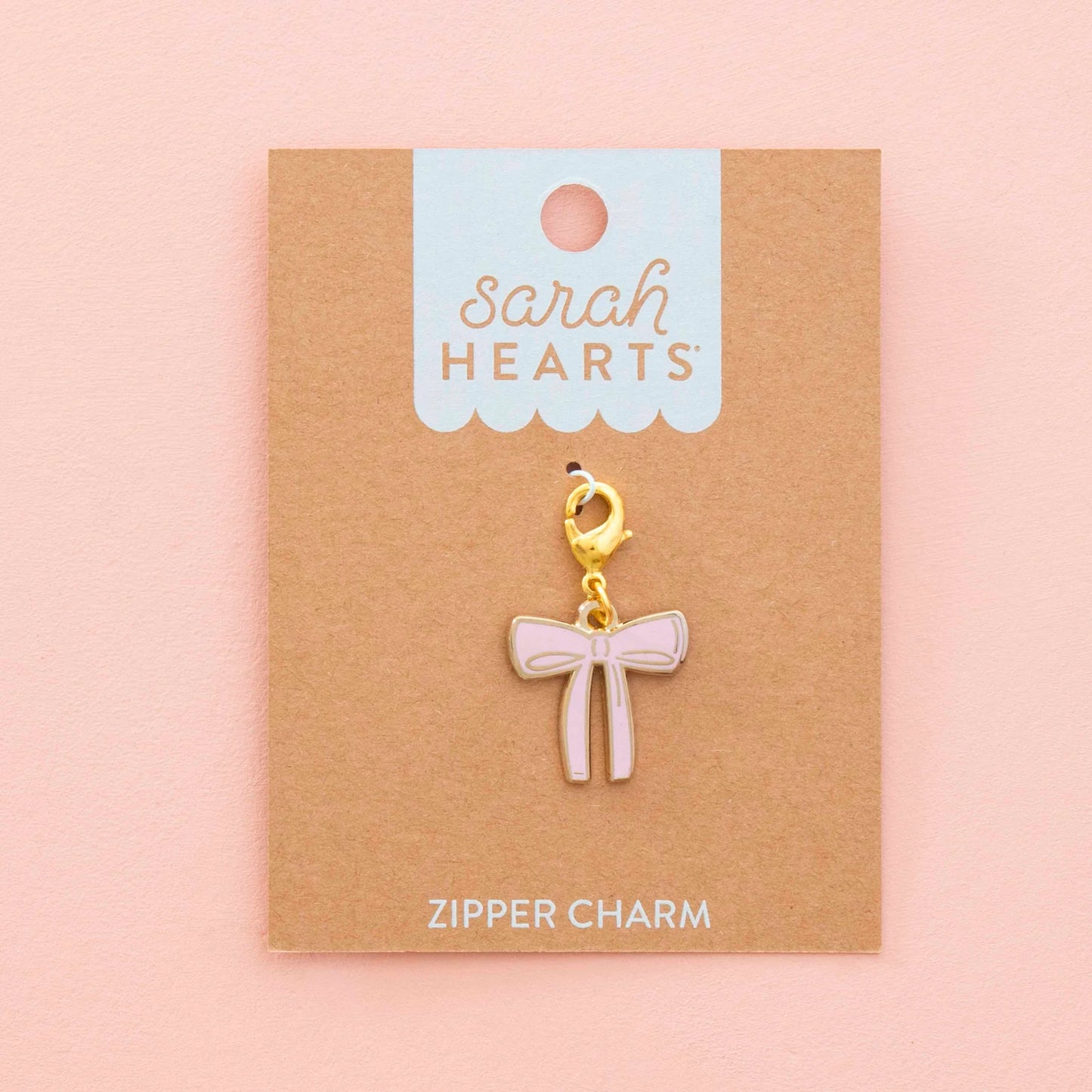 Sarah Hearts Zipper Charms - Multiple Designs