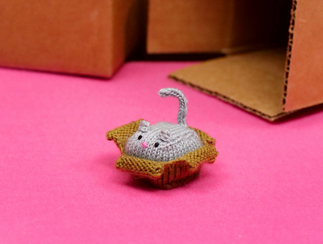 Intermediate Knitting: Cat in a Box w/ Isabel