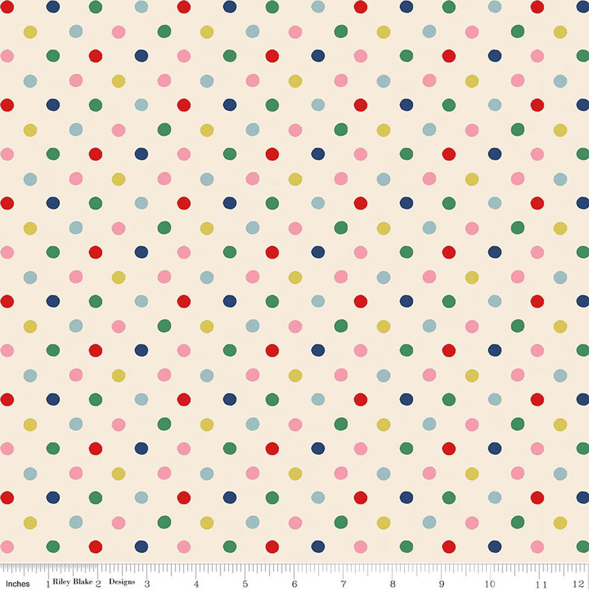 Cath Kidston Signature Collection: Button Spot in Multi