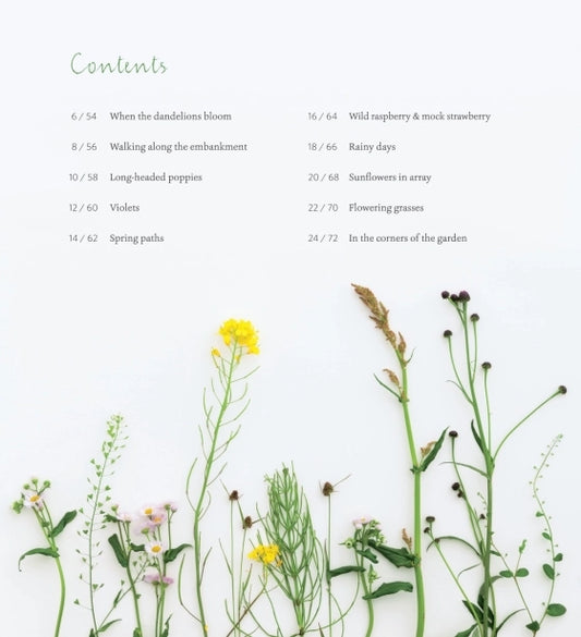 Embroidered Wild Flowers by Kazuko Aoki