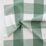 Camp Gingham: Large Gingham in Eucalyptus