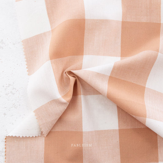 Camp Gingham: Large Gingham in Merit Pink