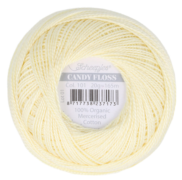 Candy Floss: Organic Mercerized Cotton (Multiple Colors)