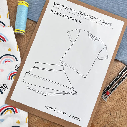 Sammie Tee, Skirt, Shorts, & Skort - Kids Sewing Pattern