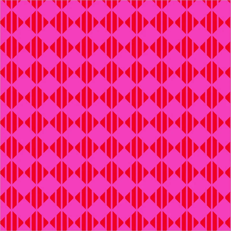 Annabel's Blenders: Checker in Red and Pink