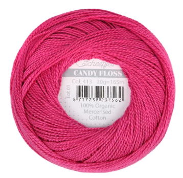 Candy Floss: Organic Mercerized Cotton (Multiple Colors)