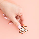 Sarah Hearts: Quilt Star Hair Clip