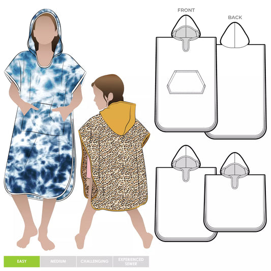 Coral Kids Hooded Towel