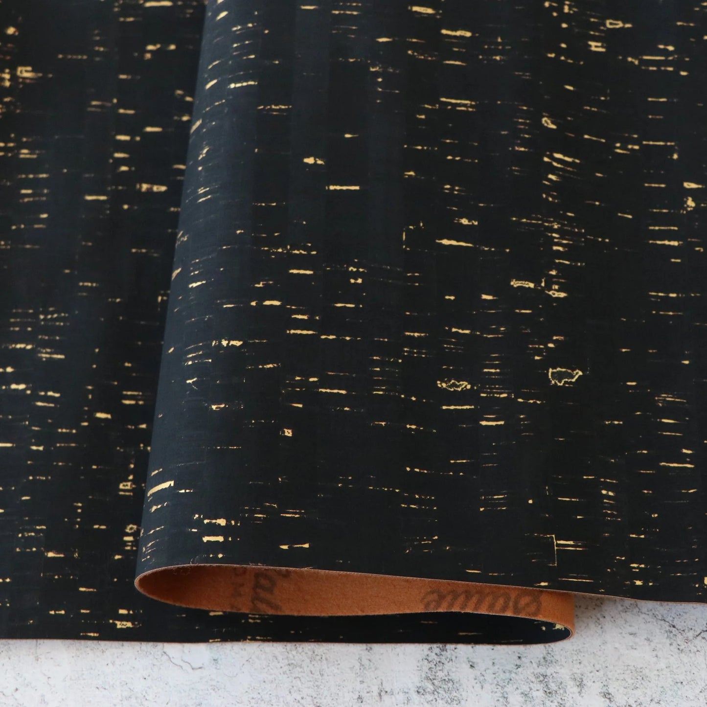 Sallie Tomato: High Quality Pro Cork Fabric - 1/2 Yard
