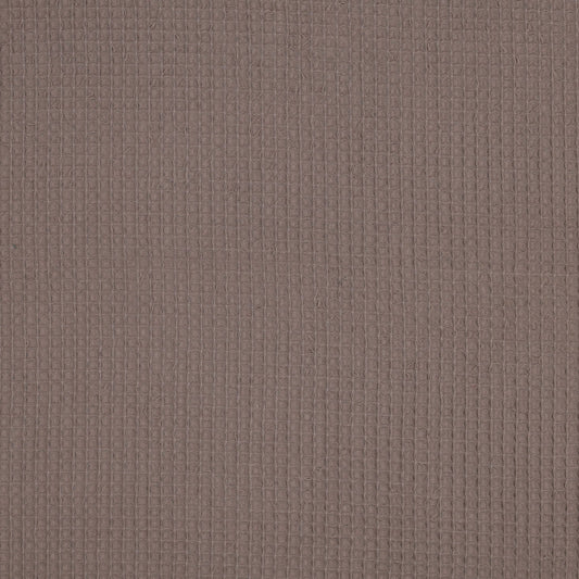 Cotton Waffle in Taupe