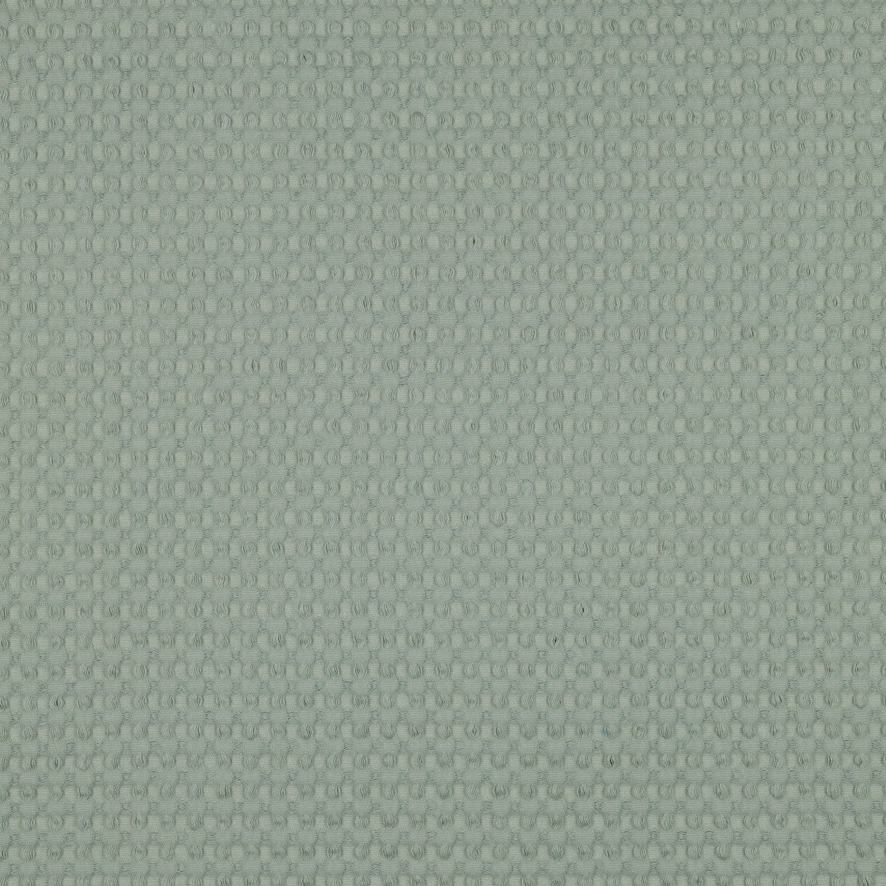 Large Cotton Waffle in Old Green