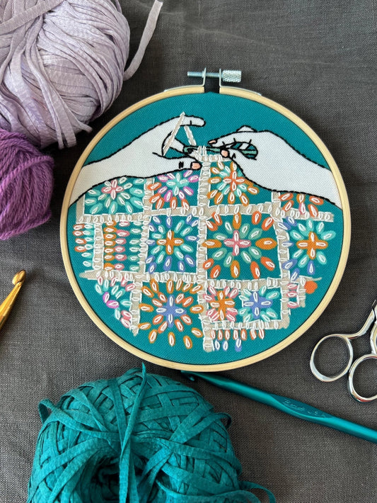 Embroidery Kit: Crochet