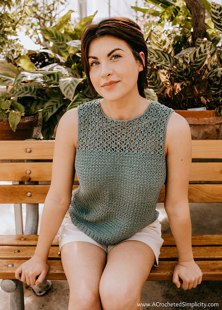 Chantilly Crochet Summer Top w/ Rachael