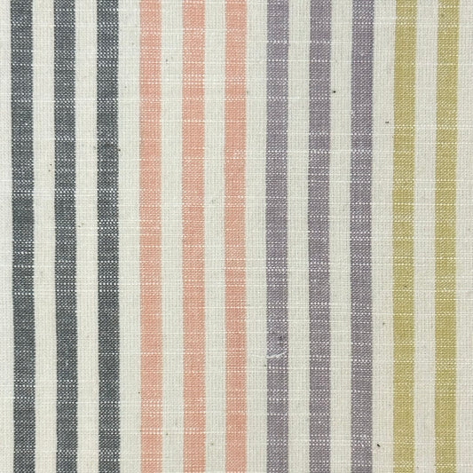 Diamond Textiles: Cabana Stripes in Swiss Cream