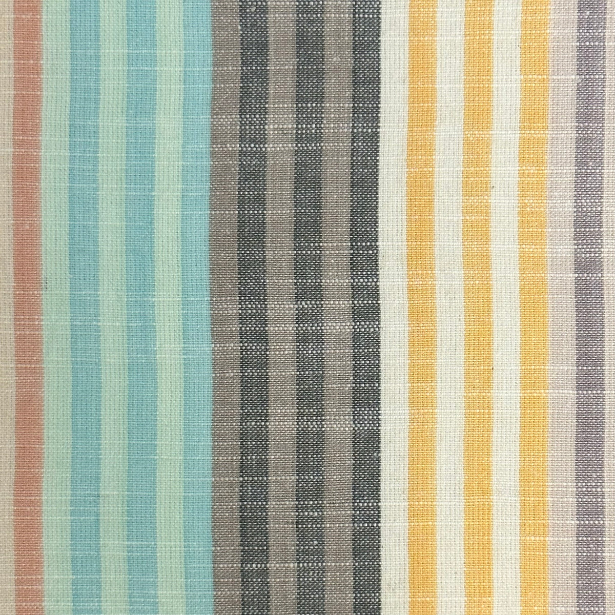 Diamond Textiles: Cabana Stripes in Tart Orange