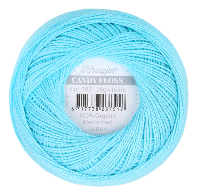 Candy Floss: Organic Mercerized Cotton (Multiple Colors)