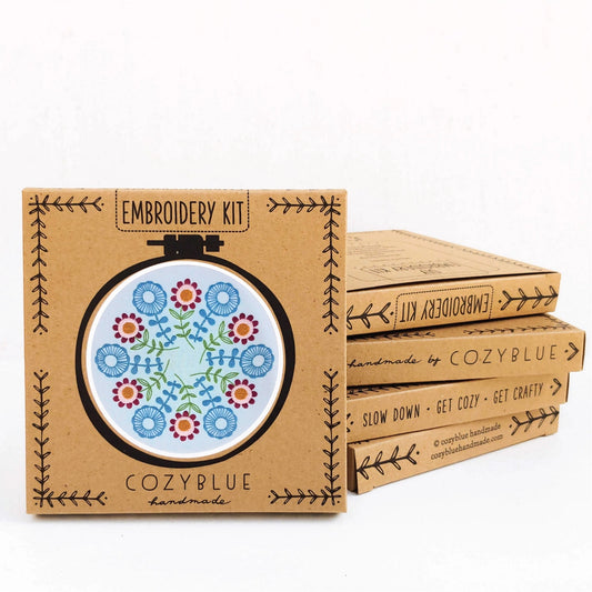 Sunny Folk Embroidery Kit