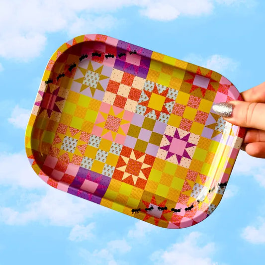 Patchwork Quilt Tray