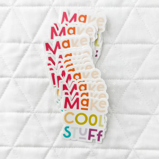 Make Cool Stuff Sticker