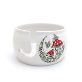 Mushroom and Moon Yarn Bowl