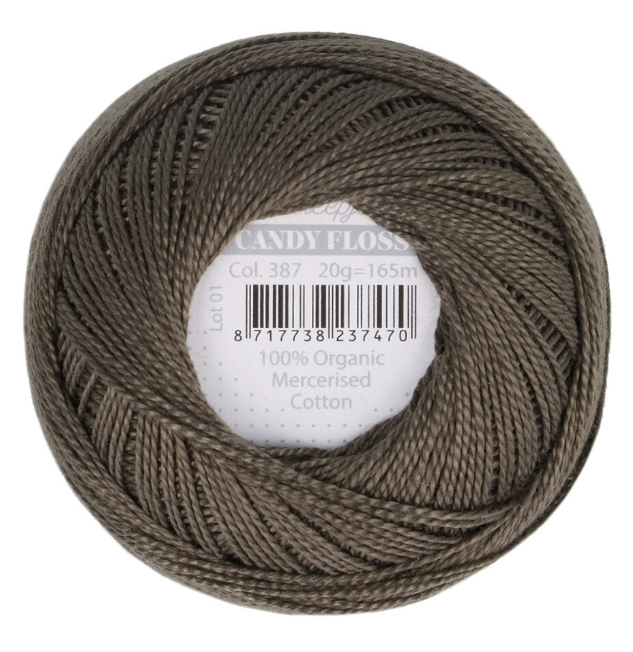 Candy Floss: Organic Mercerized Cotton (Multiple Colors)
