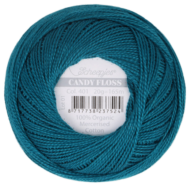 Candy Floss: Organic Mercerized Cotton (Multiple Colors)