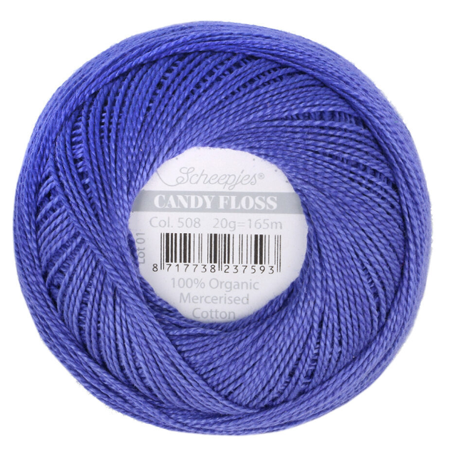 Candy Floss: Organic Mercerized Cotton (Multiple Colors)