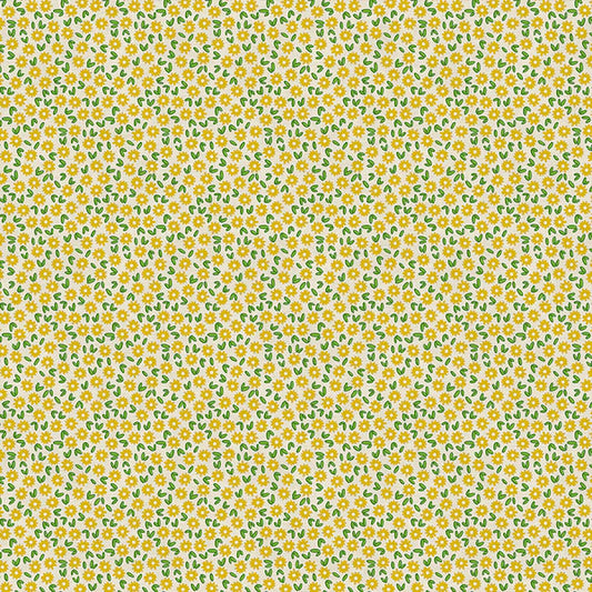 Petite Petals: Ditsy Daisy in Yellow