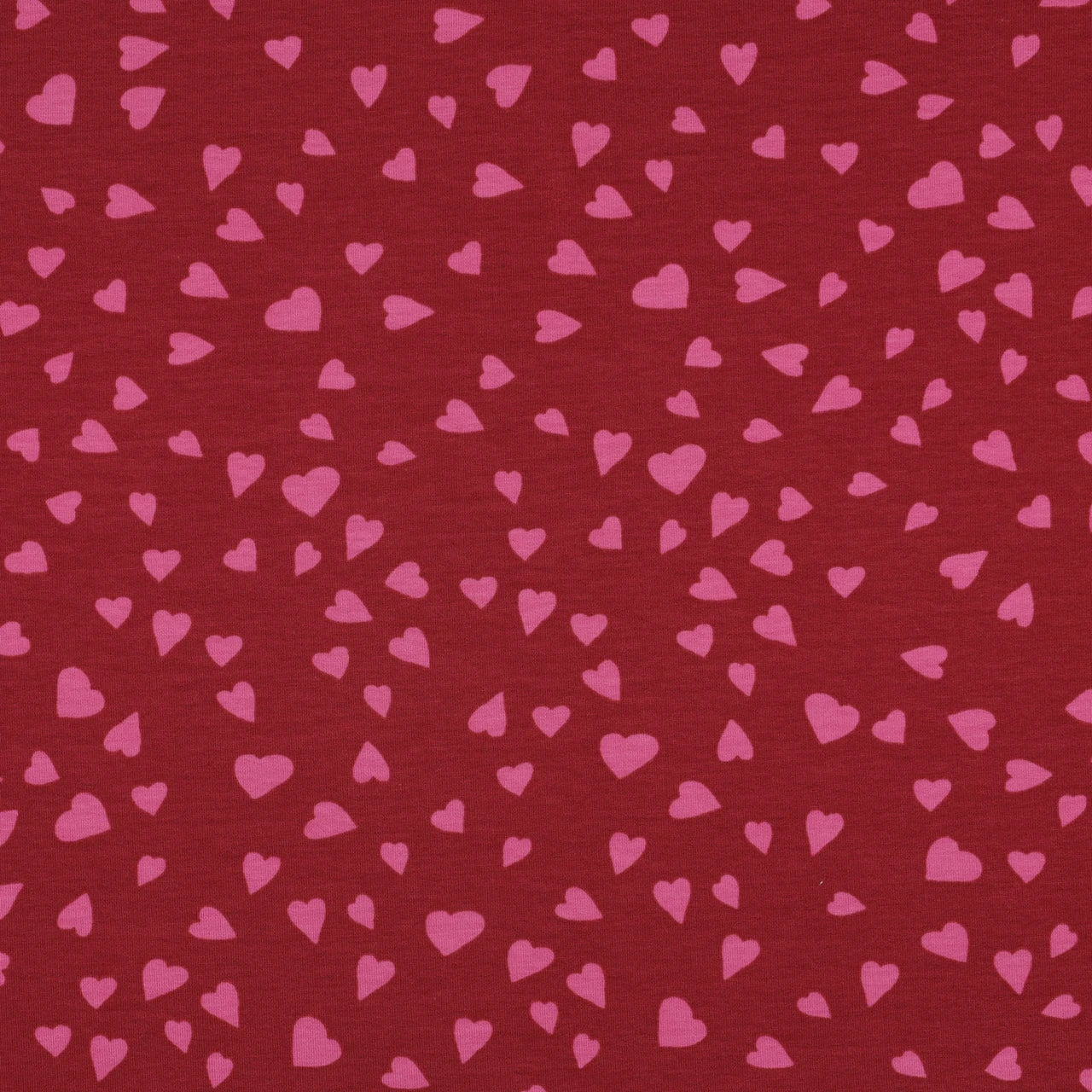 French Terry in Hearts