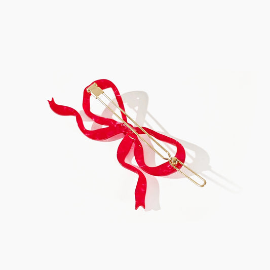 Ribbon Bow Clip