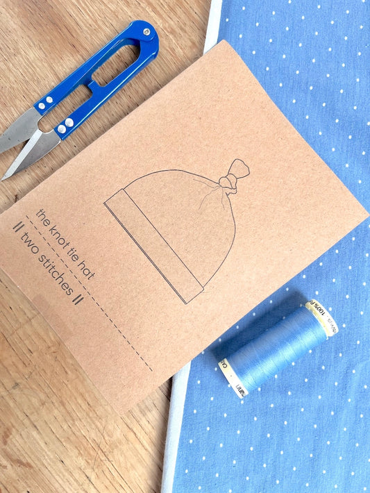 Tie Knot Hat - Kids Sewing Pattern