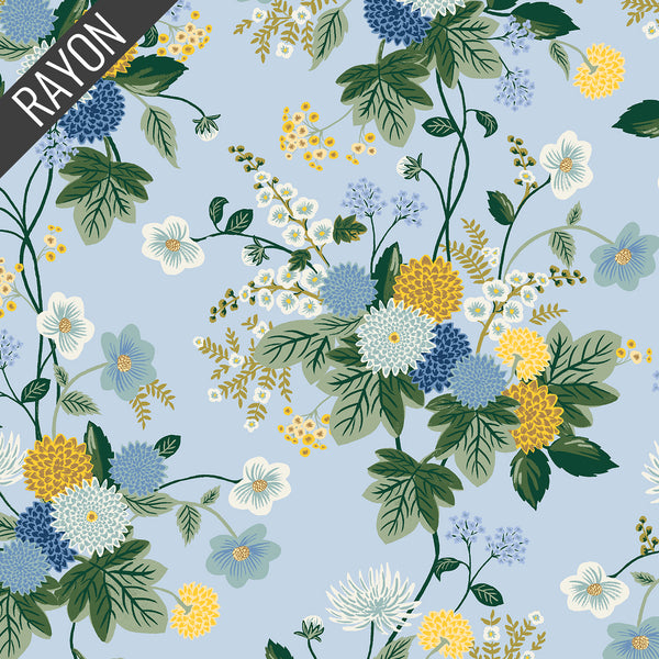 Dahlia: Dahlia Rayon in Blue
