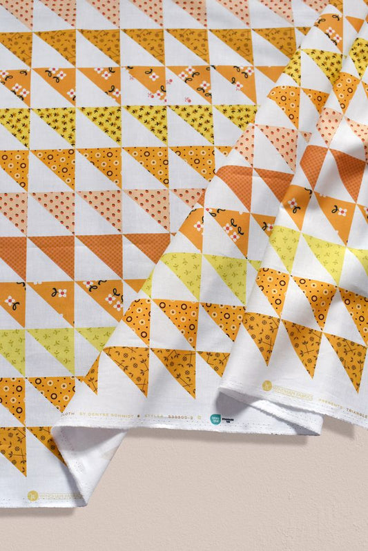 Made Easy: Triangle Stripe (Cheater) in Golden